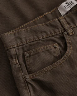 Baggy Denim Jeans Brown