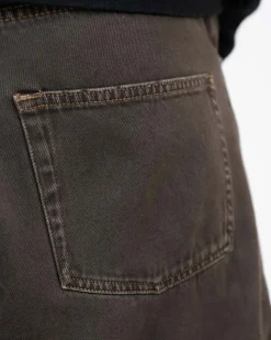 Baggy Denim Jeans Brown