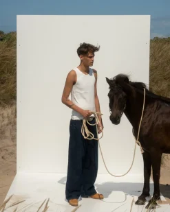Baggy Denim Jeans Indigo