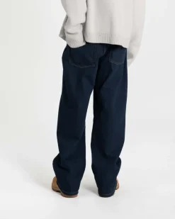 Baggy Denim Jeans Indigo