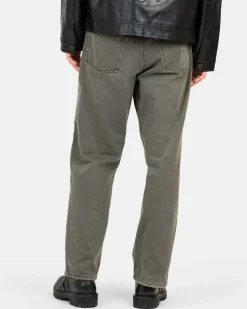 Baggy Denim Jeans Khaki Green