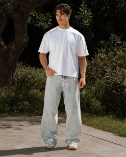 Baggy Denim Jeans Light blue