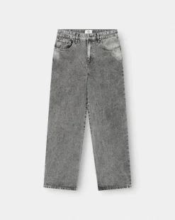 Baggy Denim Jeans Washed Grey
