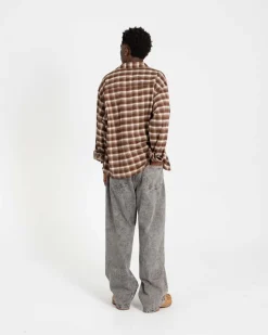 Baggy Denim Jeans Washed Grey