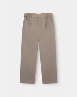 Baggy Hørbukser Mokka