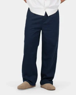 Baggy Hørbukser Navy