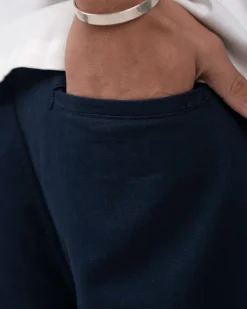 Baggy Hørbukser Navy