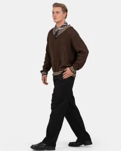 Baggy Hørbukser Sort