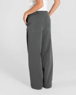 Baggy Suit Pants Grey dame