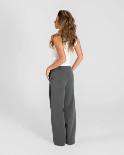 Baggy Suit Pants Grey dame