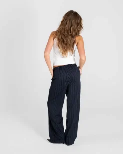 Baggy Suit Pants Pinstriped