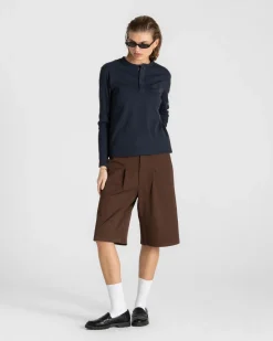 Bermuda Shorts Brown Dame