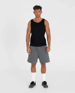 Blank Shorts Washed Grey