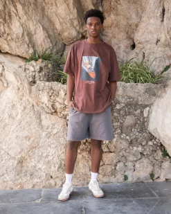 Blank Shorts Washed Grey