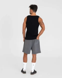 Blank Shorts Washed Grey