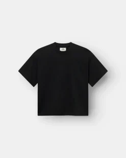 Blank T-shirt Black dame
