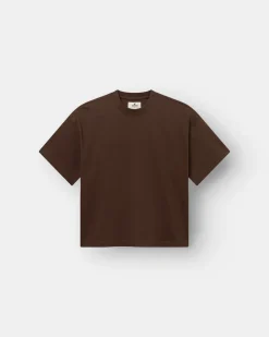 Blank T-shirt Brown dame