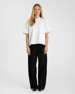 Blank T-shirt Grey dame