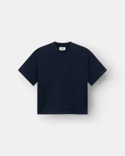 Blank T-shirt Navy dame