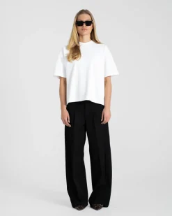 Blank T-shirt White dame