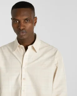 Check Summer Shirt Beige