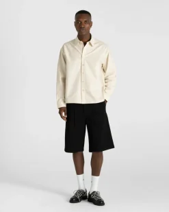 Check Summer Shirt Beige