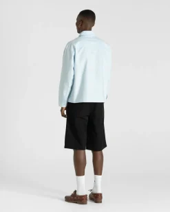 Check Summer Shirt Light Blue