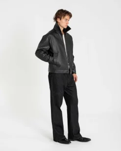 Croc Jacket Black