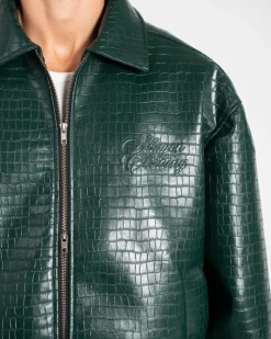 Croc Jacket Green