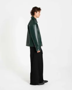 Croc Jacket Green