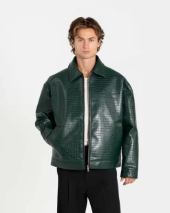 Croc Jacket Green
