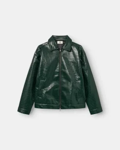 Croc Jacket Green