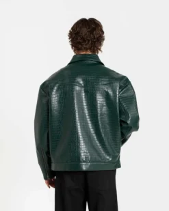 Croc Jacket Green