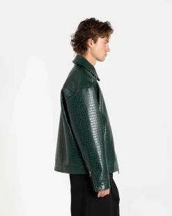 Croc Jacket Green