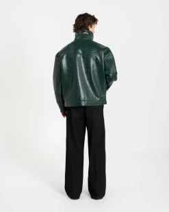 Croc Jacket Green