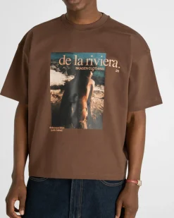 De la Riviera T-shirt Brown