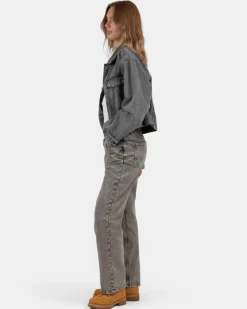 Denim Jacket washed Grey