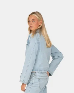 Denim jakke blå