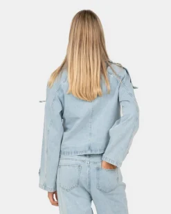 Denim jakke blå
