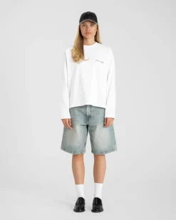 Everyday Essential Raglan Longsleeve White dame
