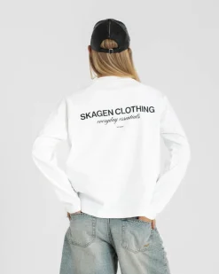 Everyday Essential Raglan Longsleeve White dame