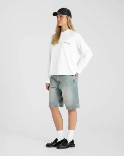 Everyday Essential Raglan Longsleeve White dame