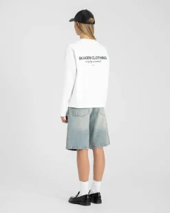 Everyday Essential Raglan Longsleeve White dame