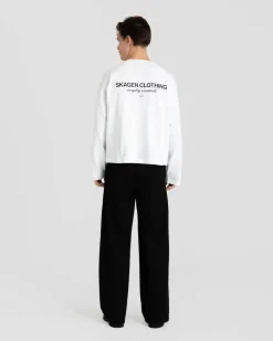 Everyday Essential Raglan Longsleeve White