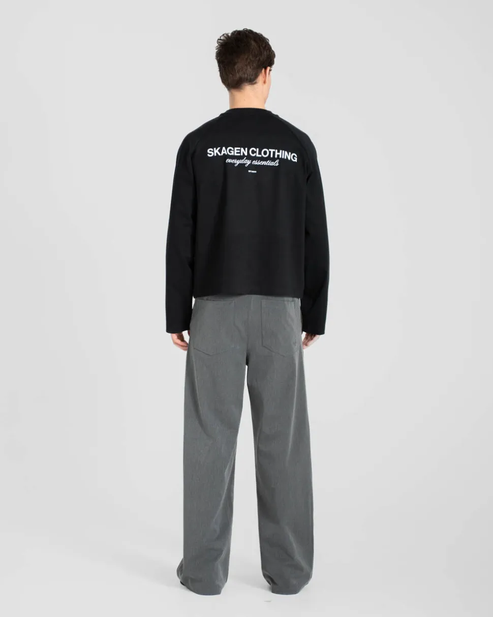 Everyday Essential Raglan Longsleeve Black