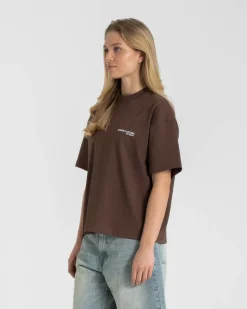 Everyday Essential T-Shirt Brown dame