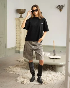 Everyday Essential T-Shirt Black dame