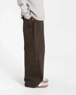 Extra baggy Denim Brown
