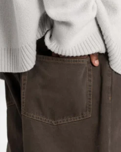 Extra baggy Denim Brown