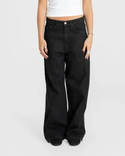 Extra Baggy Denim Jeans Black